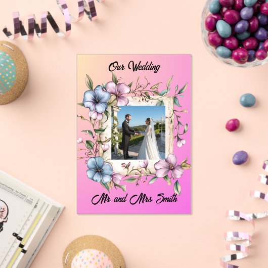 Share your gratitude with this sAcrylic Invitation Acryl Uitnodigingen (Insitu (Viering))