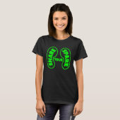 Share Your Spare Kidney Organ Donor Awareness T-shirt (Voorkant volledig)