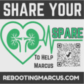 Share Your Spare Sticker (Voorkant)