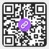 Shareable QR Code Stickers (Voorkant)