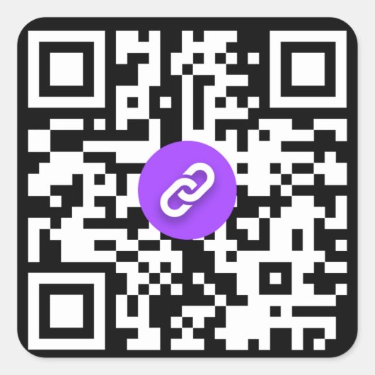 Shareable QR Code Stickers (Voorkant)
