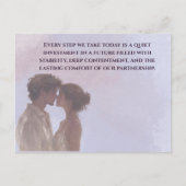 Shared Future & Growth Love Quote Postcard | Build Briefkaart (Voorkant)