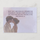 Shared Future & Growth Love Quote Postcard | Build Briefkaart (Voorkant)