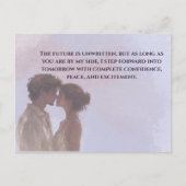 Shared Future & Growth Love Quote Postcard | Build Briefkaart (Voorkant)