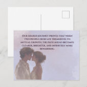 Shared Future & Growth Love Quote Postcard | Build Briefkaart (Voorkant / Achterkant)