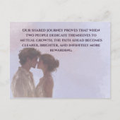 Shared Future & Growth Love Quote Postcard | Build Briefkaart (Voorkant)