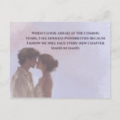 Shared Future & Growth Love Quote Postcard | Build Briefkaart (Voorkant)