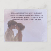 Shared Future & Growth Love Quote Postcard | Build Briefkaart (Voorkant)