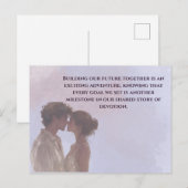 Shared Future & Growth Love Quote Postcard | Build Briefkaart (Voorkant / Achterkant)