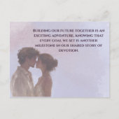 Shared Future & Growth Love Quote Postcard | Build Briefkaart (Voorkant)