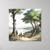 Shared Horizon Canvas Afdruk (Voorkant)