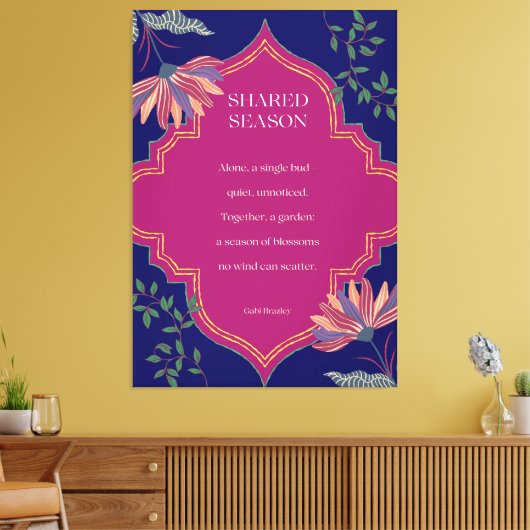 Shared Season Canvas Afdruk (Insitu (Woonkamer))