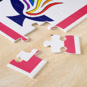 Shared Values Flower - Unitarian Universalist Flow Legpuzzel (Zijkant)