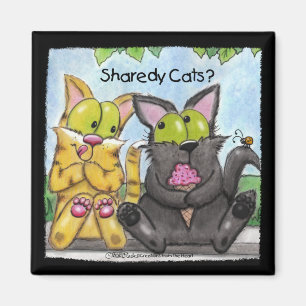 Sharedy Cats -Gekke en Tig Magneet