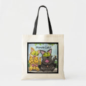 Sharedy Cats -Gekke en Tig Tote Bag (Voorkant)