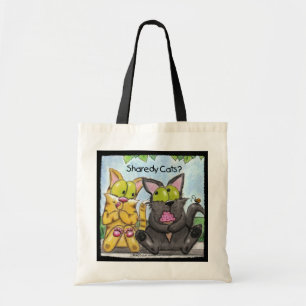 Sharedy Cats -Gekke en Tig Tote Bag