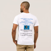 SHARIA NIET OK T-SHIRT (Achterkant volledig)