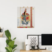 Shariar, koning van de Indies en China Poster (Thuiskantoor)