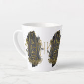 sharil jouw naam in het oude Egyptische hiëroglief Latte Mok (Linkerhoek)