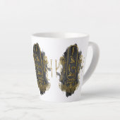 sharil jouw naam in het oude Egyptische hiëroglief Latte Mok (Rechterhoek)