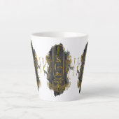 sharil jouw naam in het oude Egyptische hiëroglief Latte Mok (Voorkant)