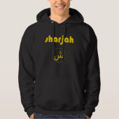 Sharjah Gold Design Hoodie (Voorkant)