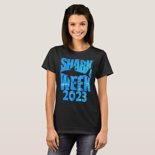 Shark 2023 Week Passion Shark Ocean Animal Sea T-shirt (Voorkant volledig)