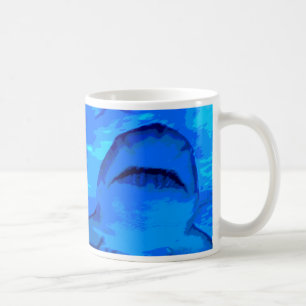 Shark-aanval Koffiemok