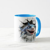 Shark-aanval Mok (Voorkant rechts)