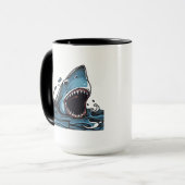 Shark-aanval Mok (Voorkant links)