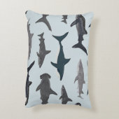 Shark Accent Pillow Kussen (Achterkant (Verticaal))