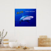 Shark afbeelding voor poster (Keuken)