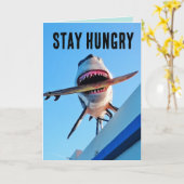 SHARK AFSTUDEREN WENSKAART KAART (Gele Bloem)