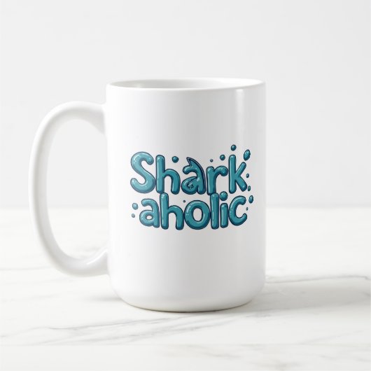 Shark Aholic Koffiemok (Links)
