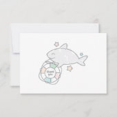 Shark Ahoy Bedankkaart (Voorkant)