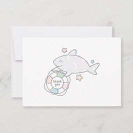 Shark Ahoy Bedankkaart