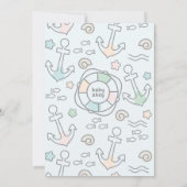 Shark Ahoy Kaart (Achterkant)