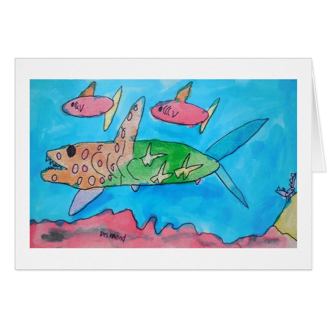 Shark Aloha (Voorkant Horizontaal)