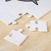 Shark als politieagent legpuzzel (Zijkant)