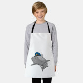 Shark als politieagent schort (Gedragen)