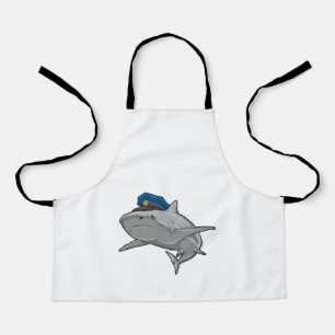 Shark als politieagent schort