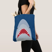 Shark Attack Canvas tas (Dichtbij)