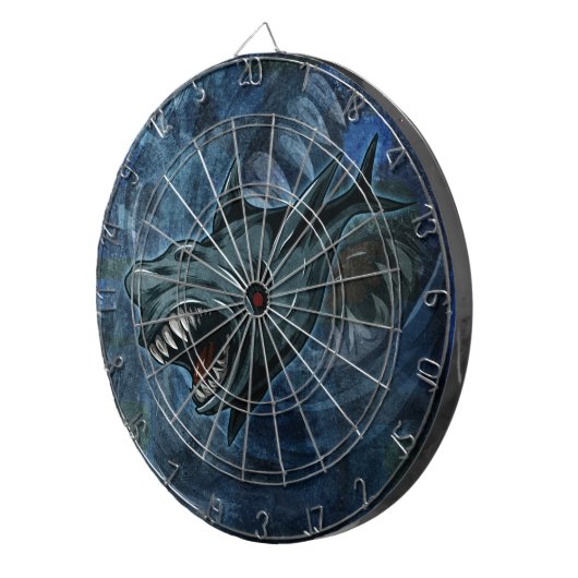 Shark Attack! Dartbord (Voorkant Rechts)