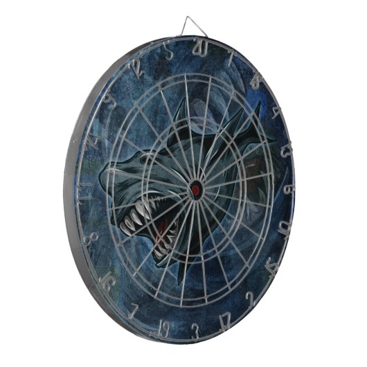 Shark Attack! Dartbord (Voorkant Links)