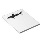 Shark Attack - Duiken met Sharks Elegant Black Notitieblok (Schuin)