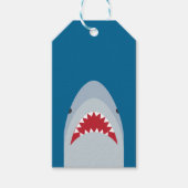 Shark Attack Gift Label Cadeaulabel (Voorkant)