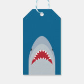 Shark Attack Gift Label Cadeaulabel (Achterkant)