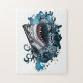 Shark Attack Legpuzzel (Verticaal)
