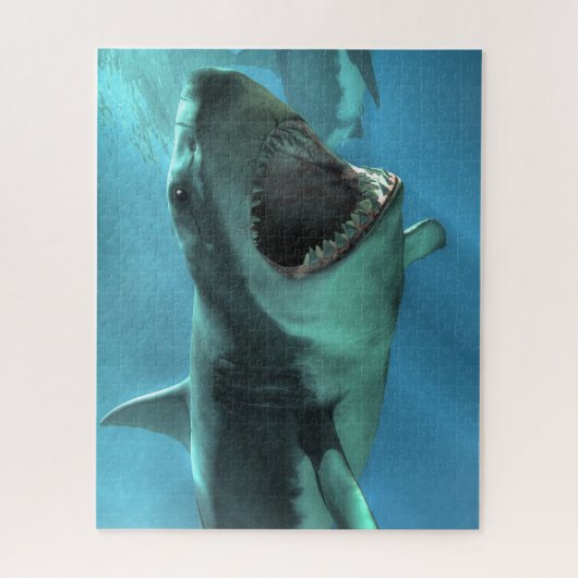Shark Attack Legpuzzel (Verticaal)