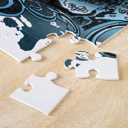 Shark Attack Legpuzzel (Zijkant)